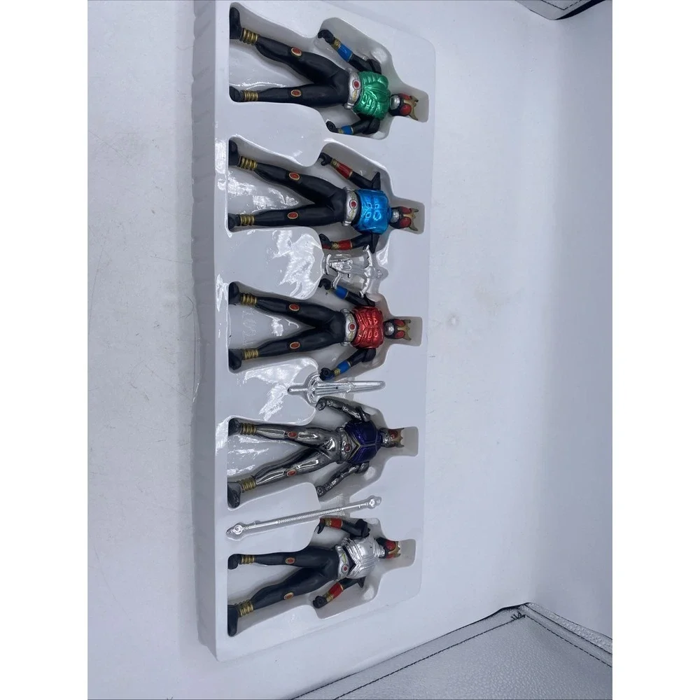 Vintage Kamen Rider Agito Bootleg Figure Set w/ Original Box Set of 5